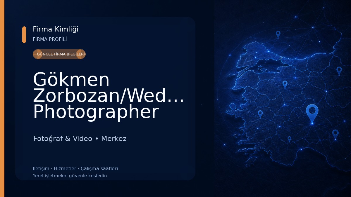 Gökmen Zorbozan/Wedding Photographer Fotoğraf & Video
