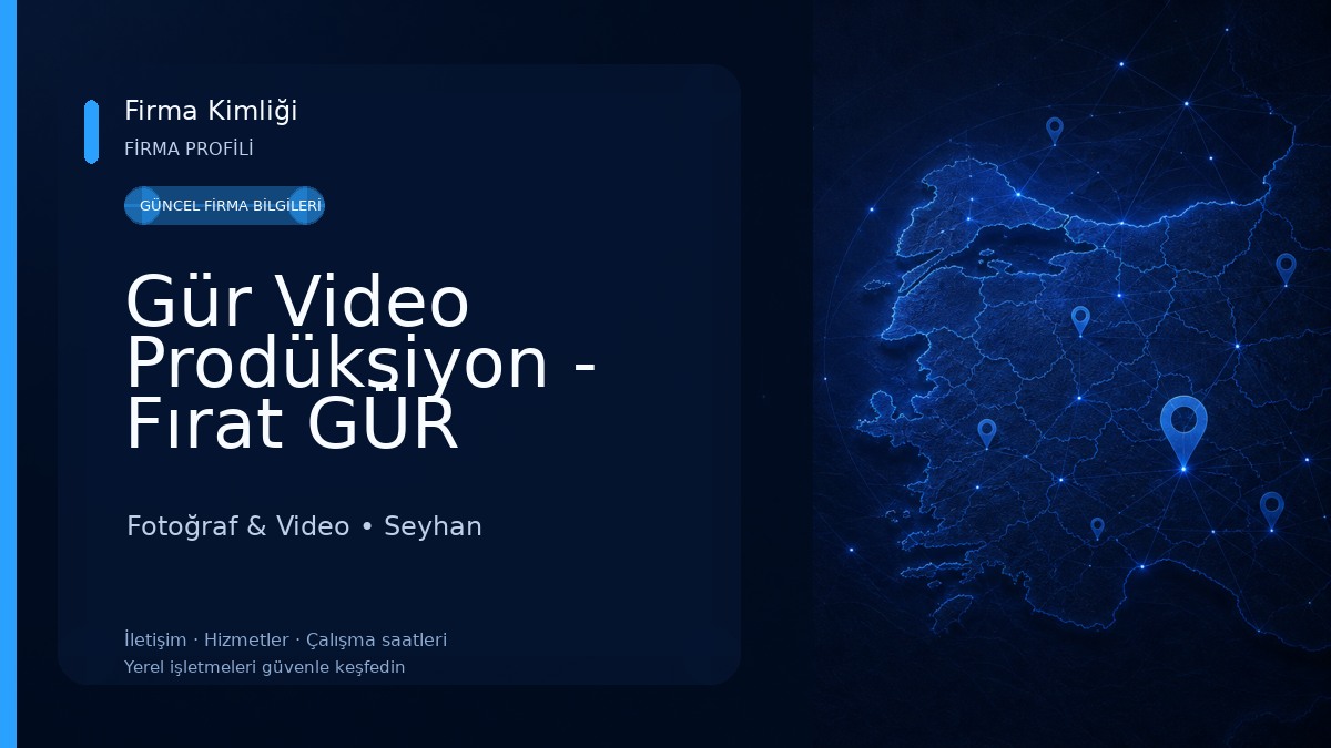 Gür Video Prodüksiyon - Fırat GÜR Fotoğraf & Video