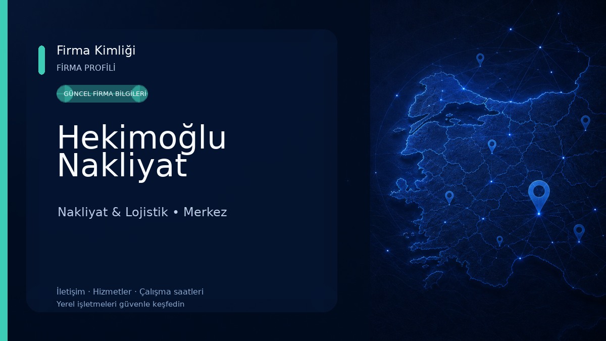 Hekimoğlu Nakliyat Nakliyat & Lojistik