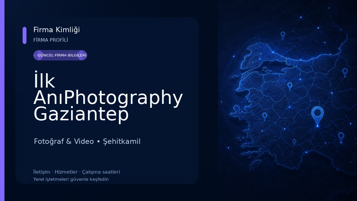 İlk AnıPhotography Gaziantep Çocuk & Yenidoğan Fotoğrafçısı Fotoğraf & Video