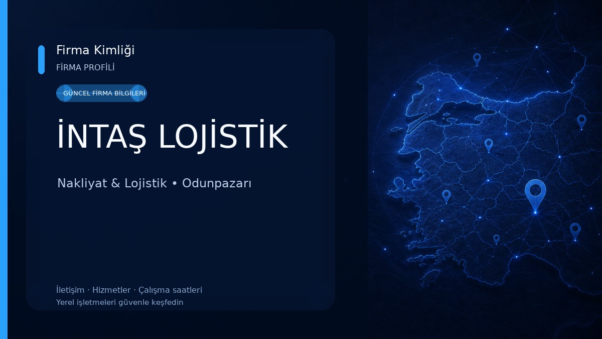 İNTAŞ LOJİSTİK
