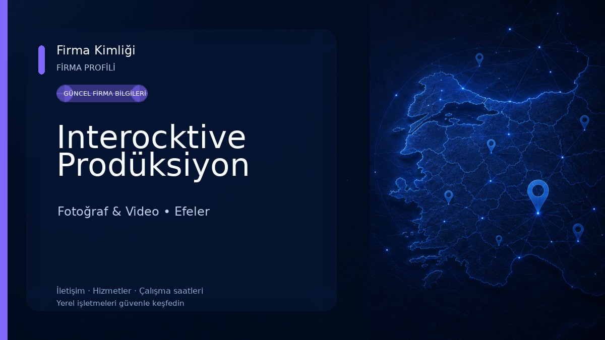 Interocktive Prodüksiyon Fotoğraf & Video