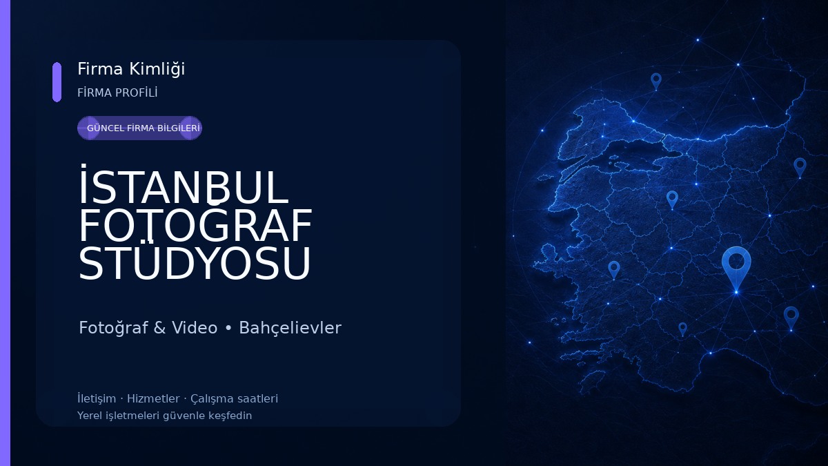 İSTANBUL FOTOĞRAF STÜDYOSU Fotoğraf & Video
