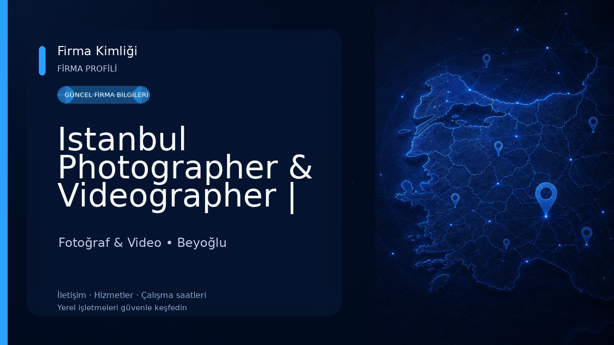 Istanbul Photographer & Videographer | Shoot My Journey Fotoğraf & Video