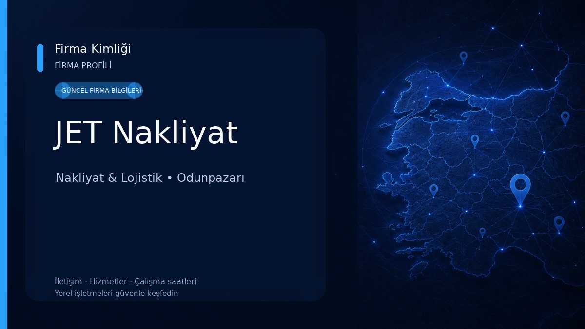JET Nakliyat Nakliyat & Lojistik