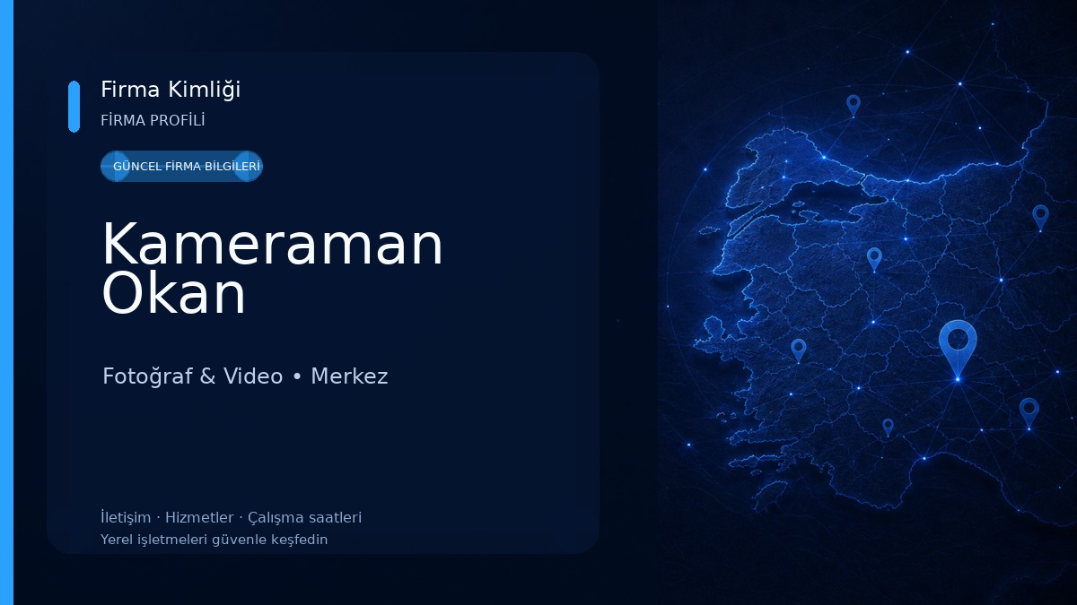 Kameraman Okan Fotoğraf & Video
