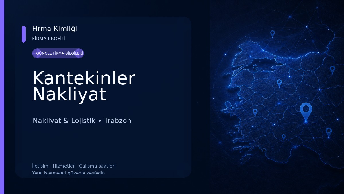 Kantekinler Nakliyat Nakliyat & Lojistik