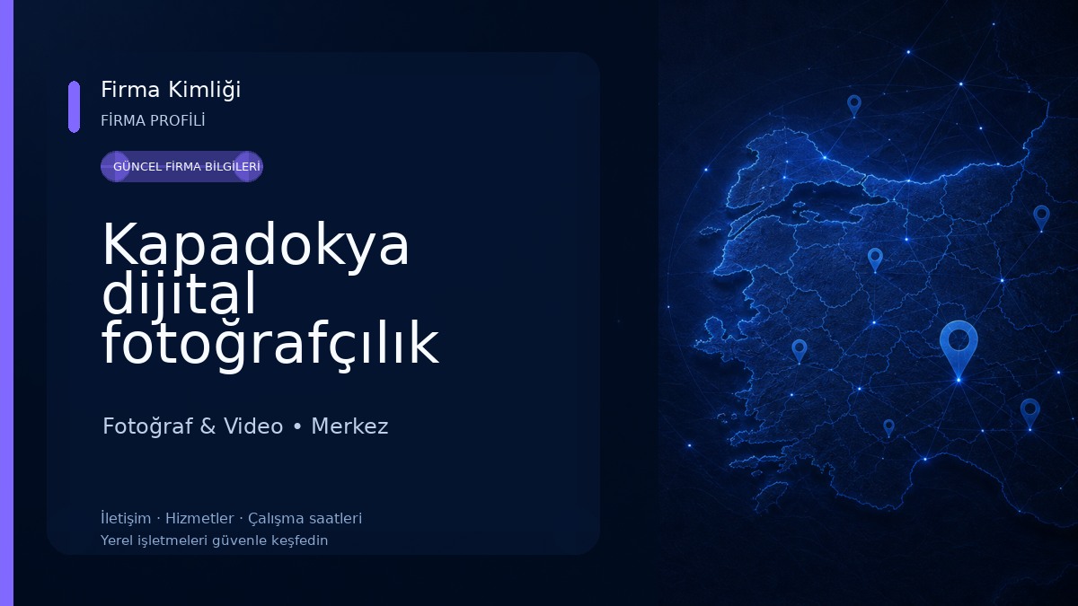 Kapadokya dijital fotoğrafçılık
