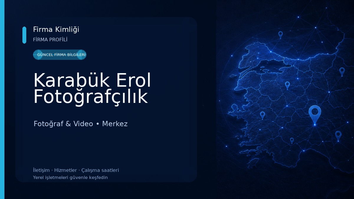 Karabük Erol Fotoğrafçılık