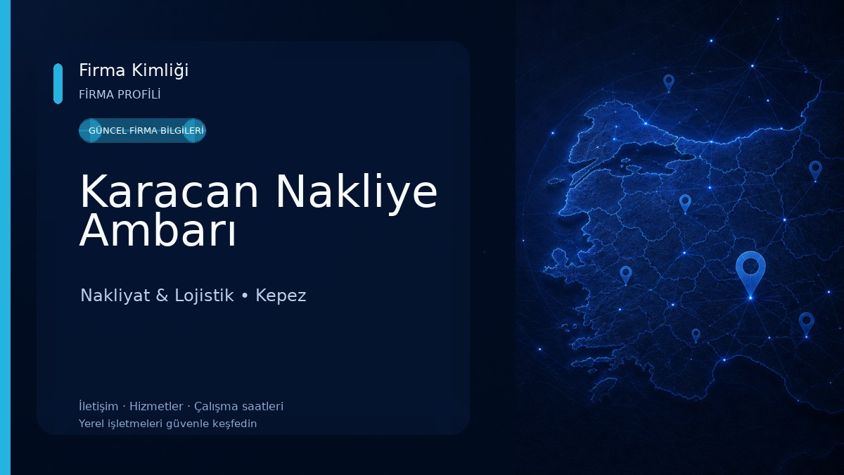 Karacan Nakliye Ambarı Nakliyat & Lojistik