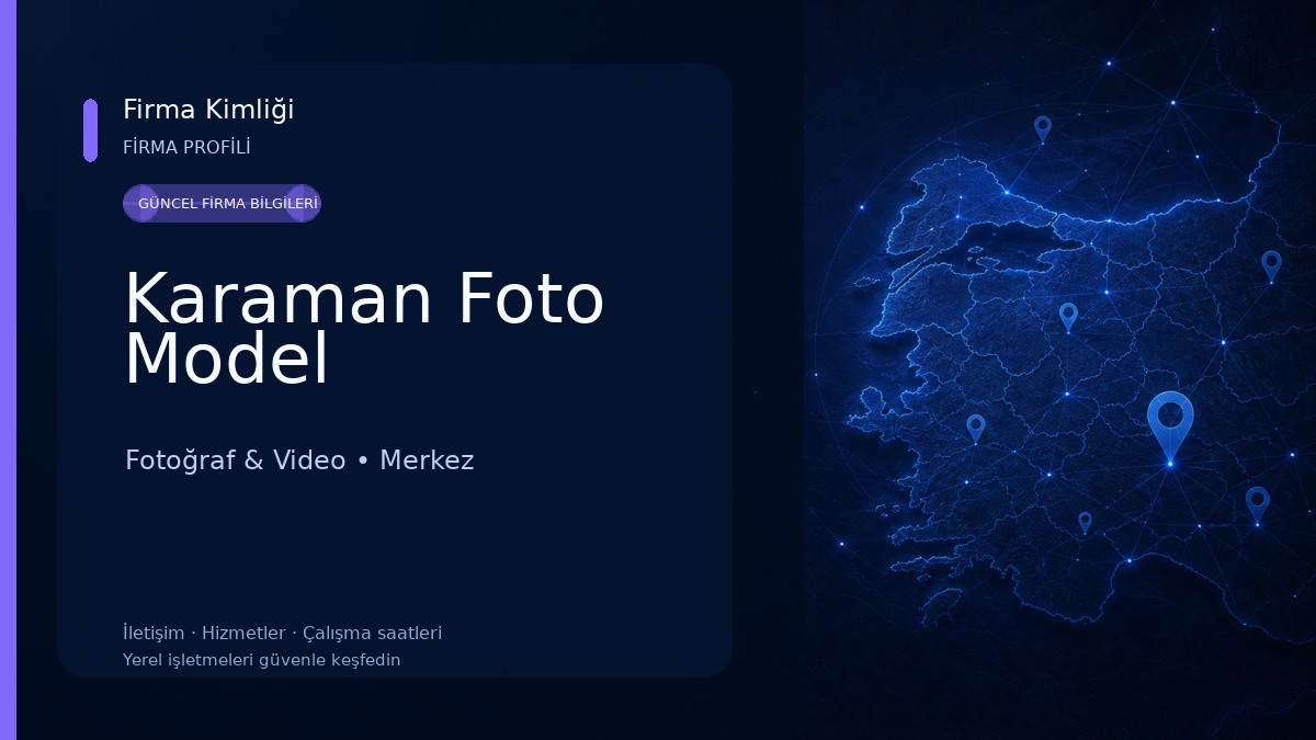 Karaman Foto Model Fotoğraf & Video