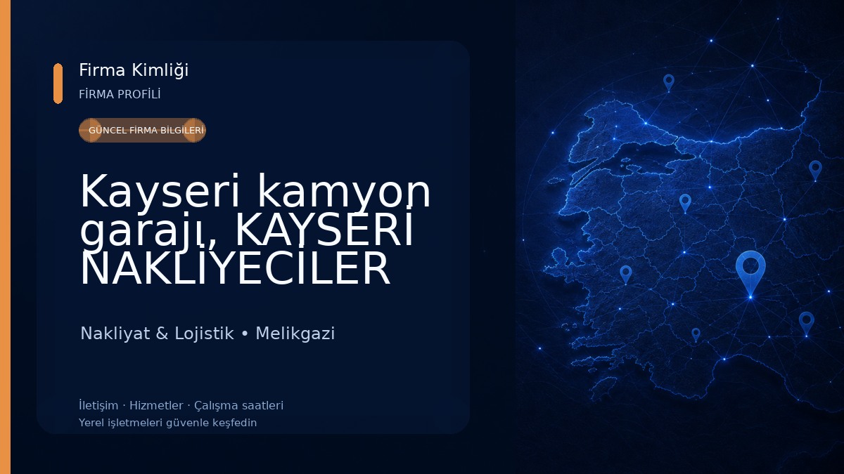 Kayseri kamyon garajı, KAYSERİ NAKLİYECİLER SİTESİ