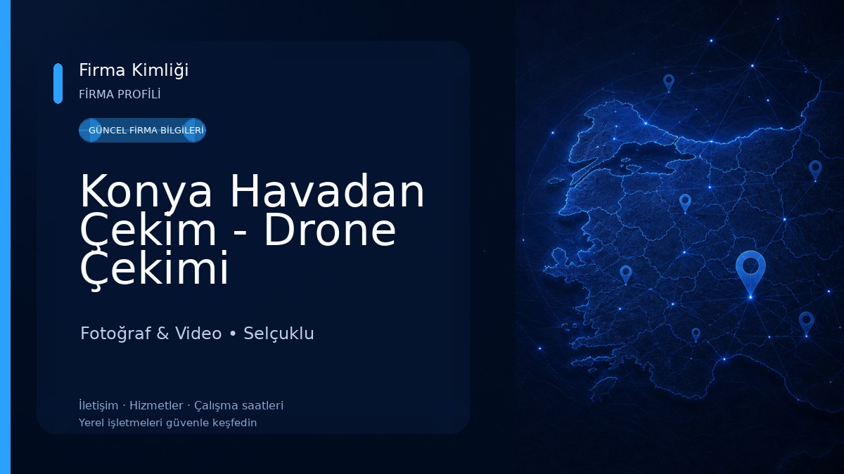 Konya Havadan Çekim - Drone Çekimi 