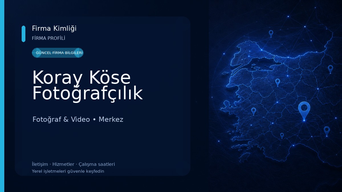 Koray Köse Fotoğrafçılık Fotoğraf & Video