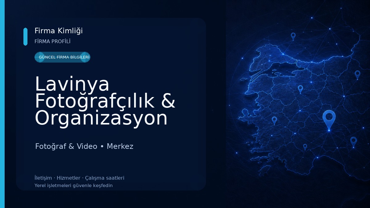 Lavinya Fotoğrafçılık & Organizasyon Fotoğraf & Video
