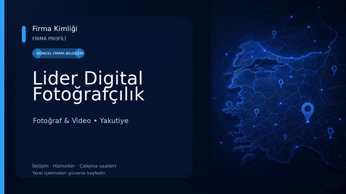 Lider Digital Fotoğrafçılık Fotoğraf & Video