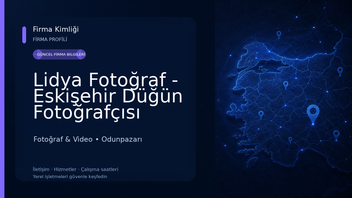 Lidya Fotoğraf - Eskişehir Düğün Fotoğrafçısı Fotoğraf & Video
