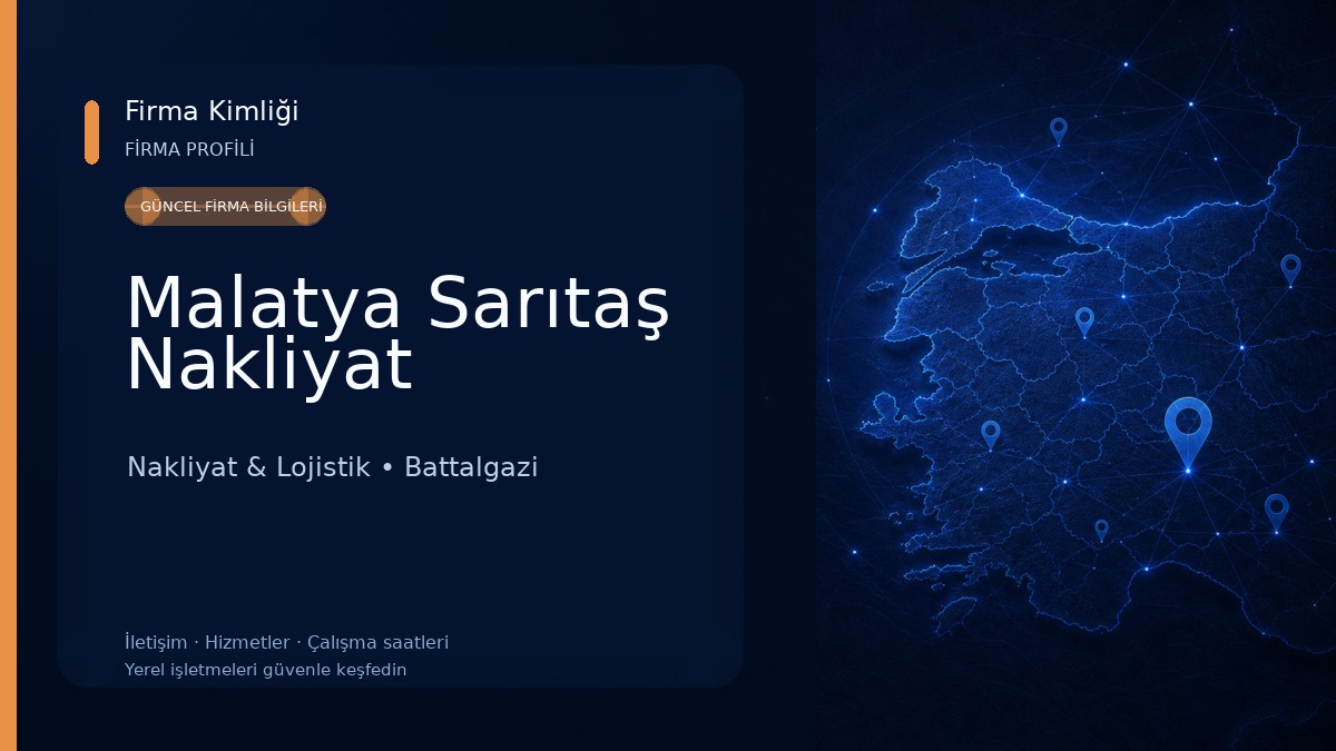 Malatya Sarıtaş Nakliyat Nakliyat & Lojistik