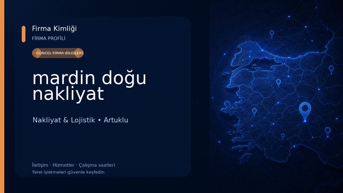 mardin doğu nakliyat