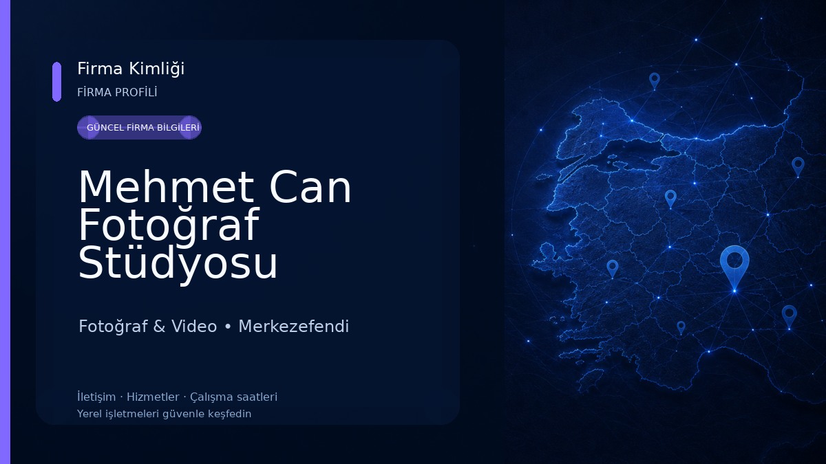 Mehmet Can Fotoğraf Stüdyosu Fotoğraf & Video