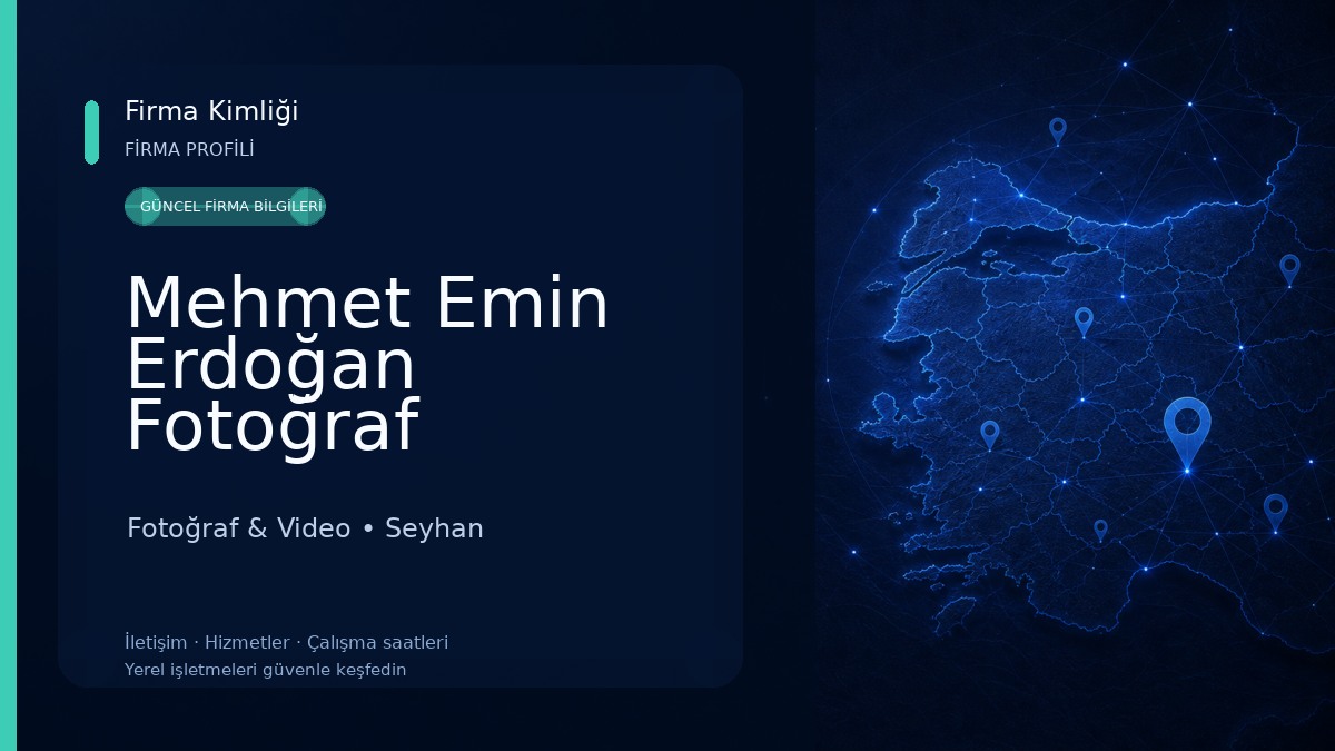 Mehmet Emin Erdoğan Fotoğraf Stüdyosu Fotoğraf & Video