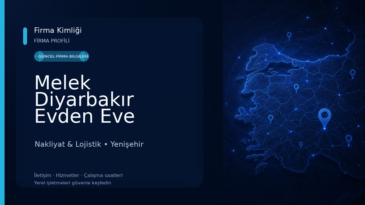 Melek Diyarbakır Evden Eve Nakliyat - Diyarbakır evden eve taşımacılık - Diyarbakır Nakliyat Nakliyat & Lojistik