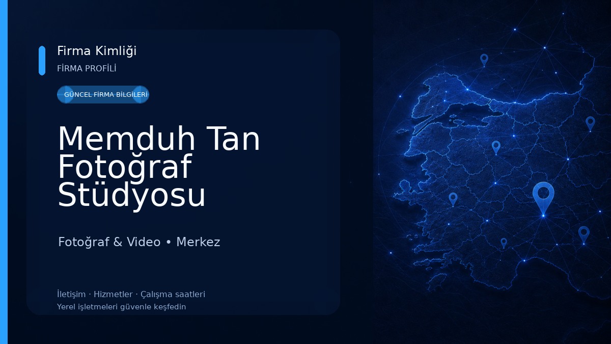 Memduh Tan Fotoğraf Stüdyosu Fotoğraf & Video
