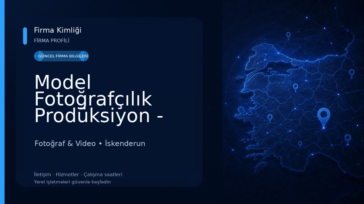 Model Fotoğrafçılık Prodüksiyon - Dış Çekim Fotoğraf & Video