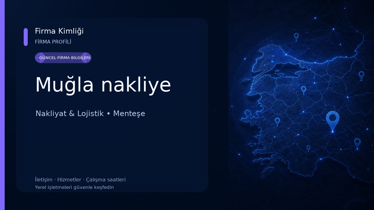 Muğla nakliye 