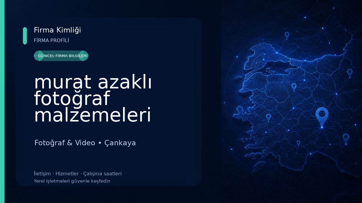 murat azaklı fotoğraf malzemeleri Fotoğraf & Video