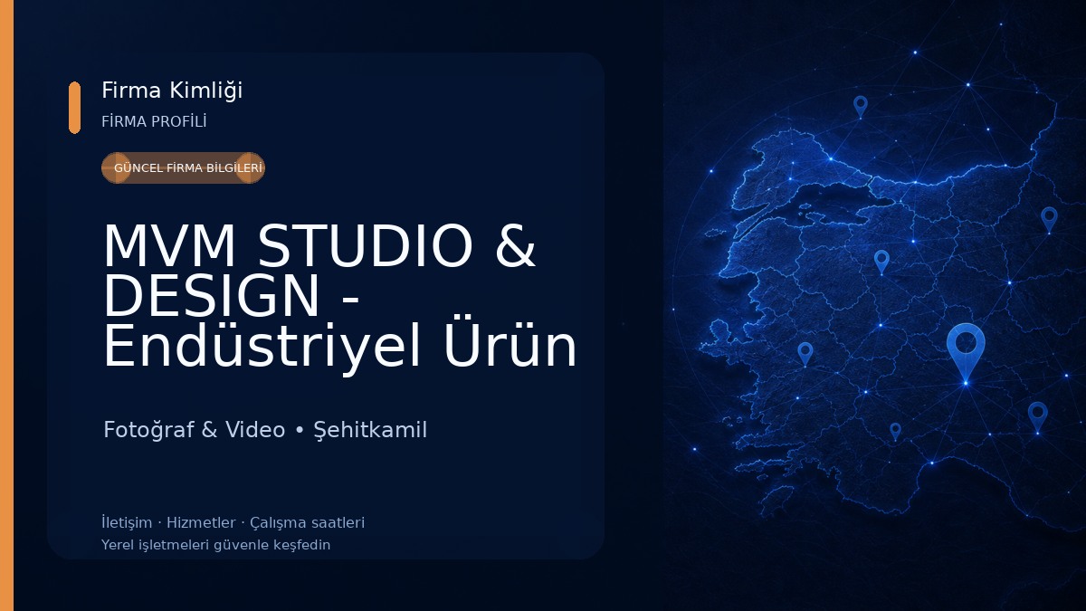 MVM STUDIO & DESIGN - Endüstriyel Ürün Çekimi Kurumsal Kimlik Fotoğraf & Video