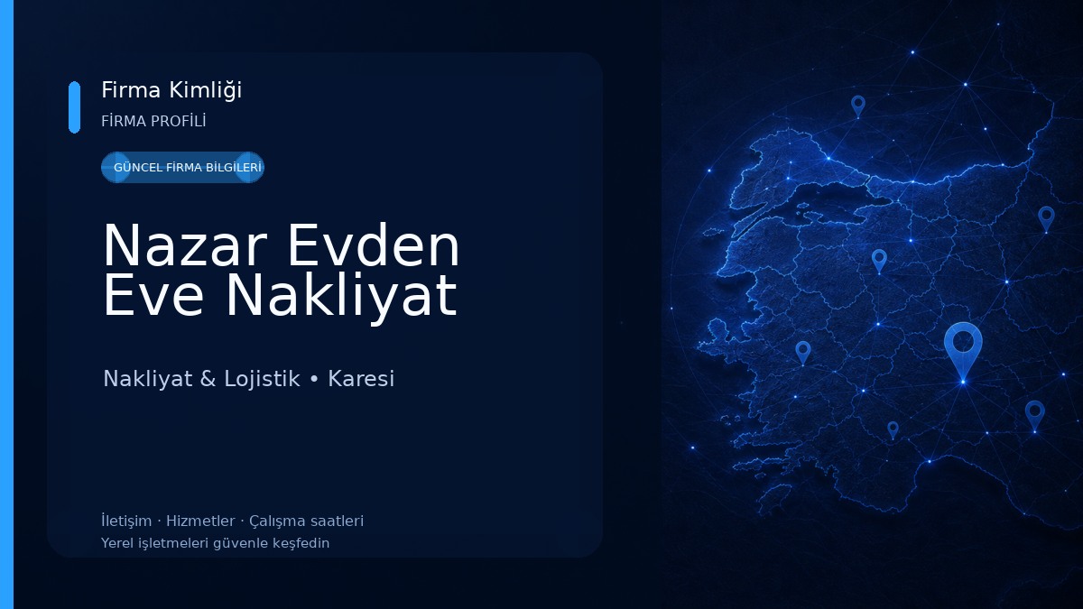Nazar Evden Eve Nakliyat