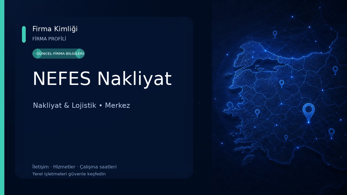 NEFES Nakliyat Nakliyat & Lojistik