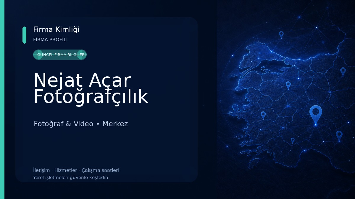 Nejat Açar Fotoğrafçılık Fotoğraf & Video