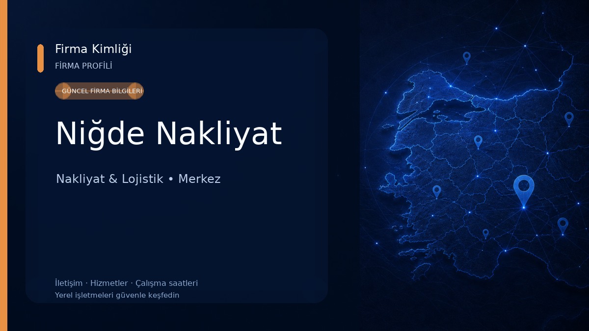 Niğde Nakliyat 