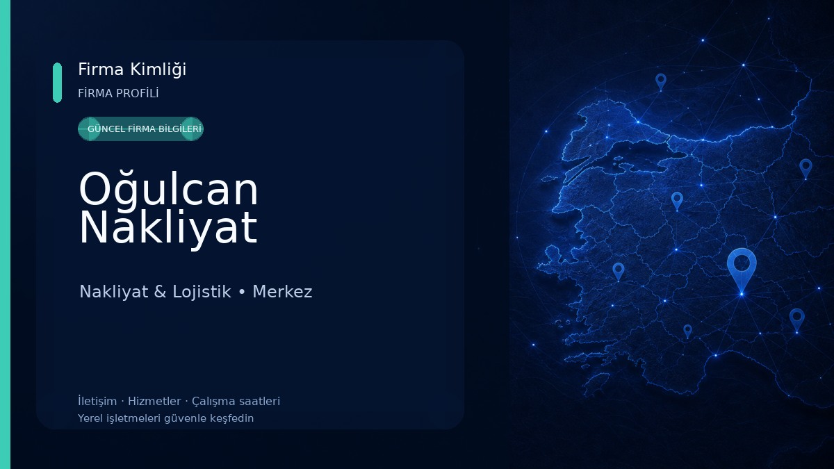 Oğulcan Nakliyat Nakliyat & Lojistik