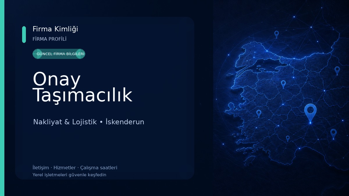 Onay Taşımacılık Nakliyat & Lojistik