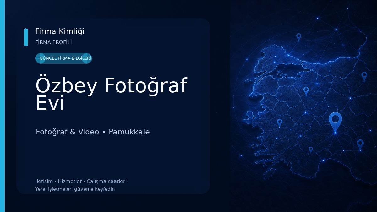 Özbey Fotoğraf Evi Fotoğraf & Video