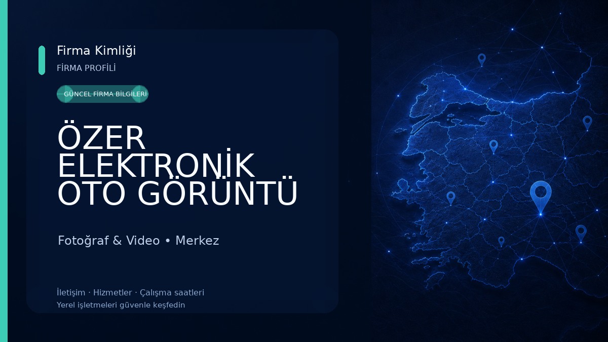 ÖZER ELEKTRONİK OTO GÖRÜNTÜ & SES SİSTEMLERİ Fotoğraf & Video