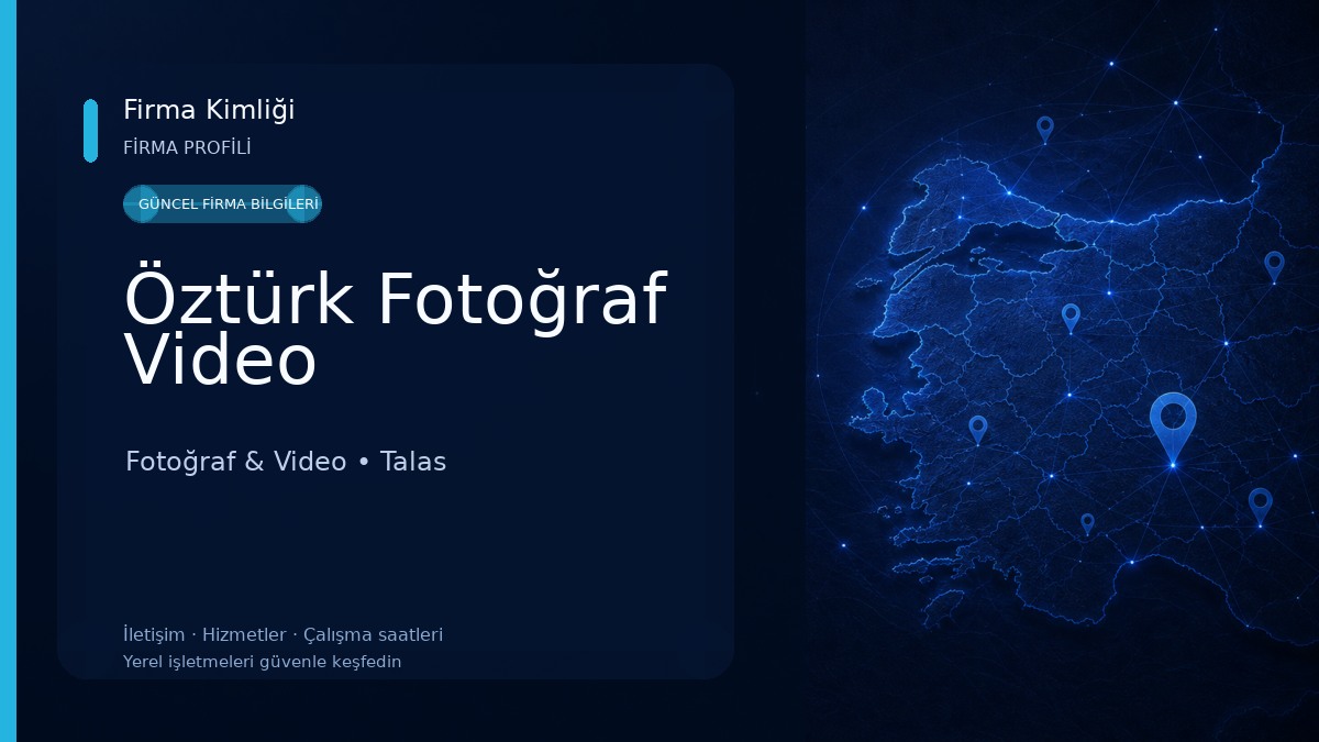 Öztürk Fotoğraf Video