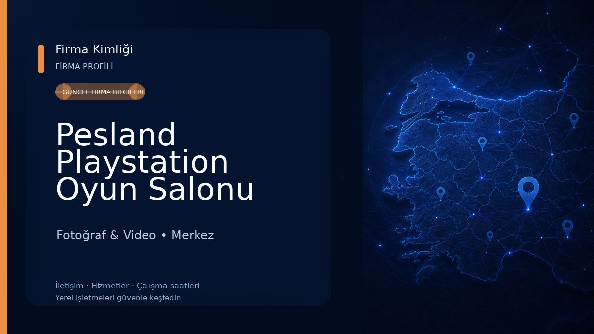 Pesland Playstation Oyun Salonu 