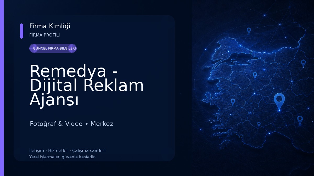 Remedya - Dijital Reklam Ajansı Fotoğraf & Video