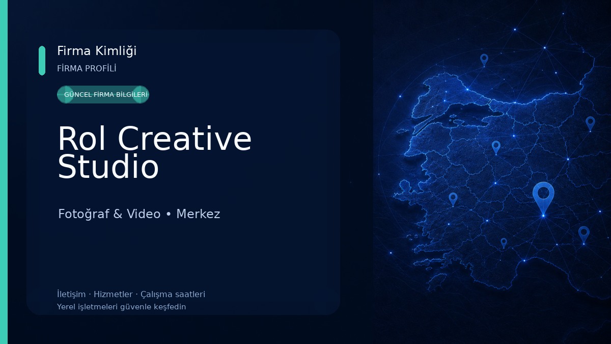 Rol Creative Studio Fotoğraf & Video