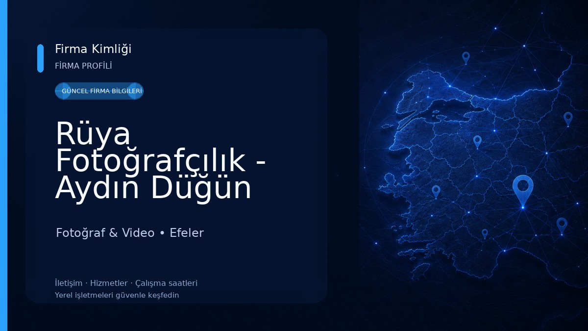Rüya Fotoğrafçılık - Aydın Düğün Fotoğrafçısı Fotoğraf & Video