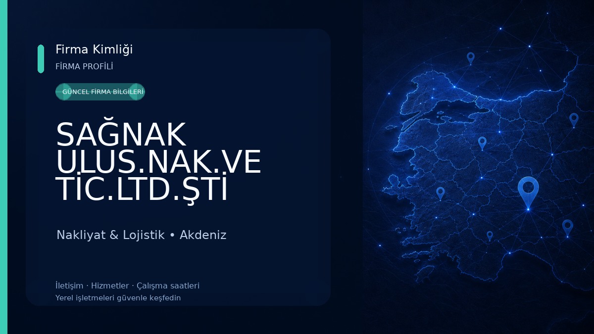 SAĞNAK ULUS.NAK.VE TİC.LTD.ŞTİ