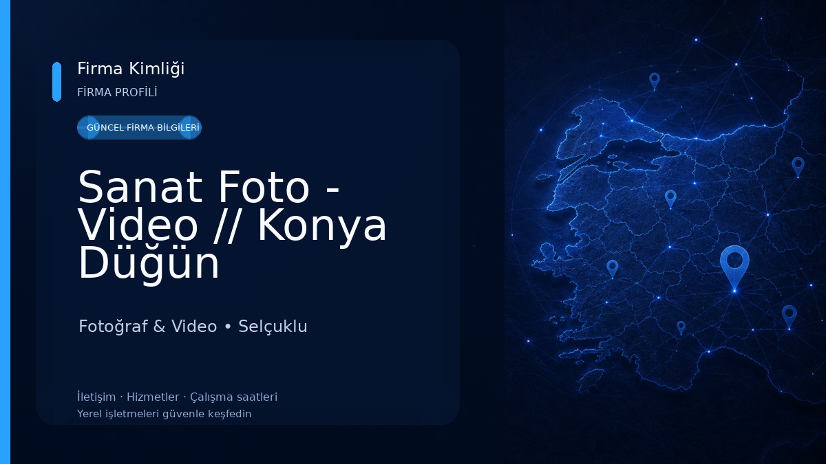 Sanat Foto - Video // Konya Düğün Fotoğrafçısı