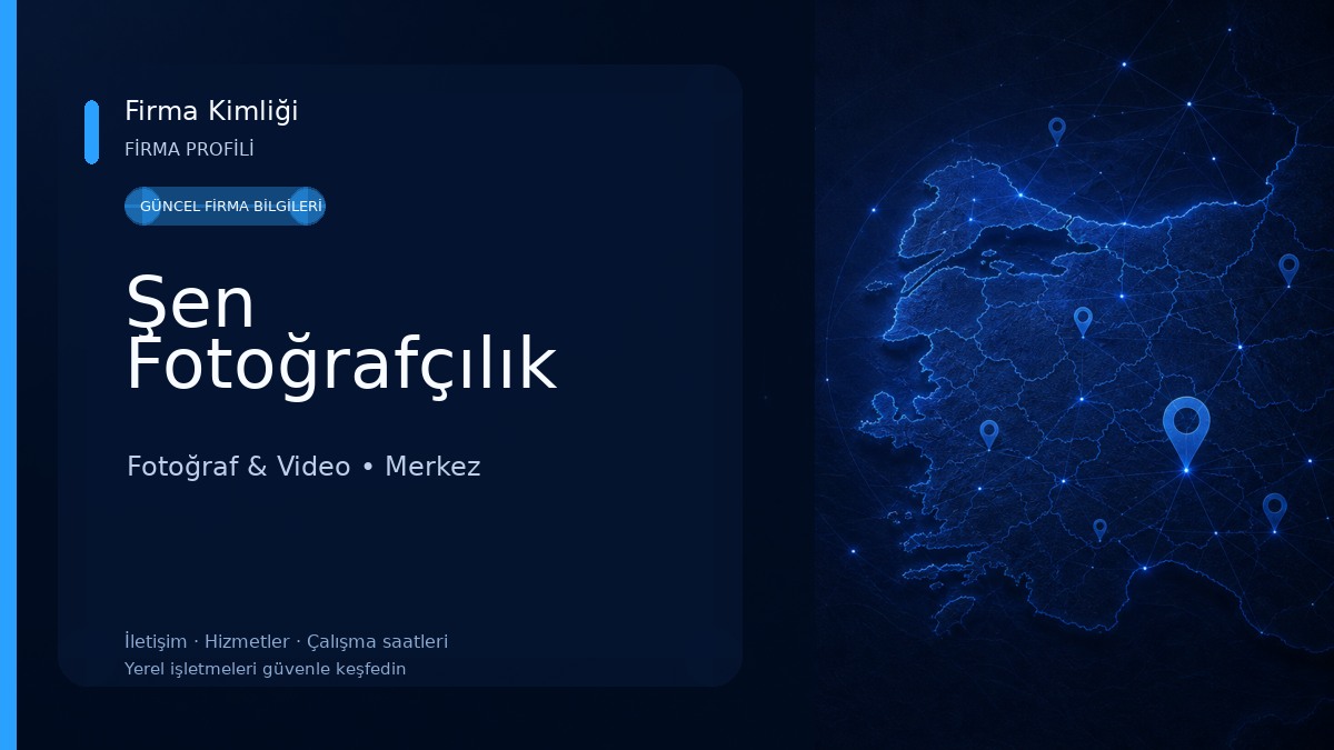 Şen Fotoğrafçılık Fotoğraf & Video