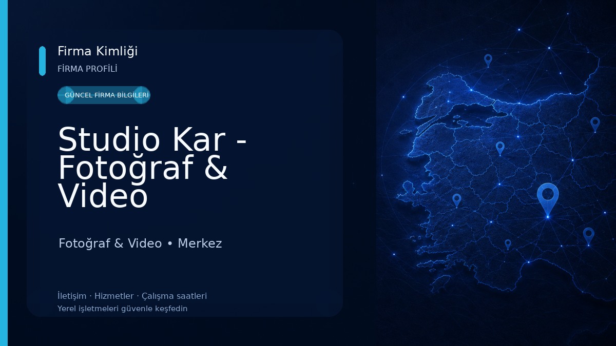 Studio Kar - Fotoğraf & Video