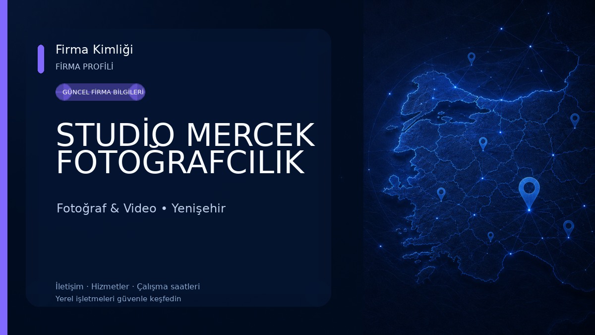 STUDİO MERCEK FOTOĞRAFCILIK 