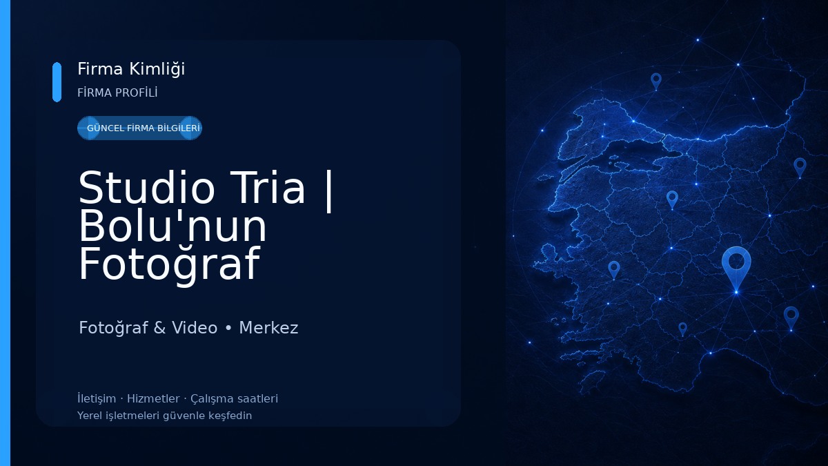 Studio Tria | Bolu'nun Fotoğraf Stüdyosu | instagram: studiotria Fotoğraf & Video